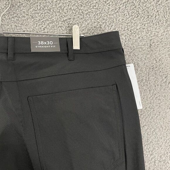 Van‎ Heusen Performance Straight Leg Men 38x30 Flat Front Dress Pants - Picture 7 of 12